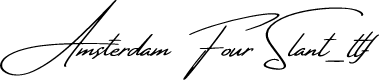 Amsterdam Four Slant_ttf