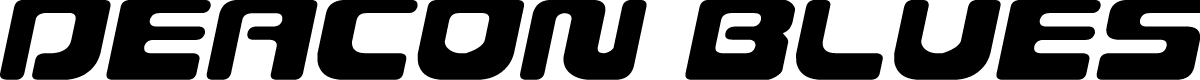 Deacon Blues Expanded Italic