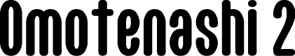 Omotenashi 2