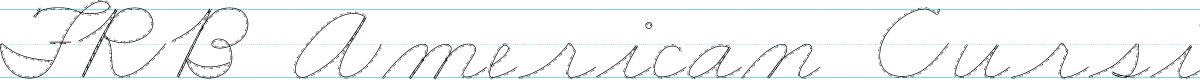 FRB American Cursive Guidance