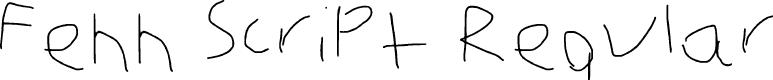 Fenn Script Regular