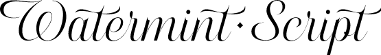 Watermint Script PERSONAL USE Regular