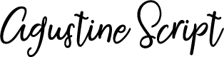 Agustine Script