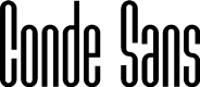 Conde Sans