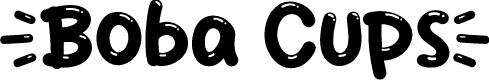 Boba Cups