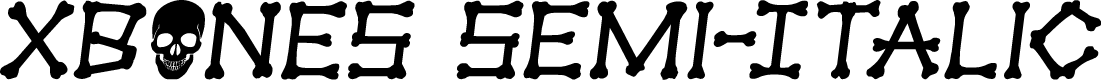 xBONES Semi-Italic