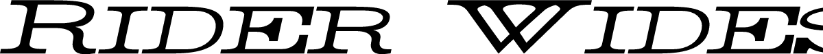 Rider Widest Ultra-expanded Light Italic