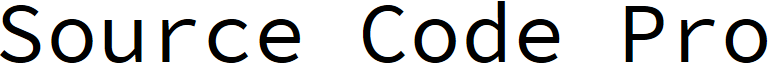 Source Code Pro