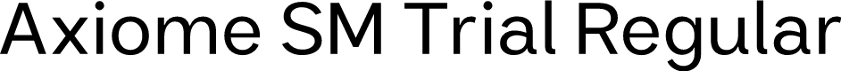 Axiome SM Trial Regular