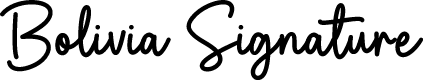 Bolivia Signature DEMO DEMO