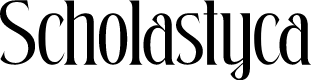 Scholastyca Typeface Regular