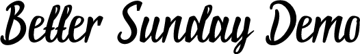 BetterSundayDemo
