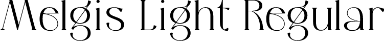 Melgis Light Regular