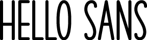 Hello Sans