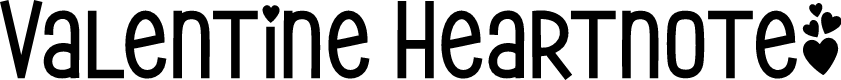 Valentine Heartnote
