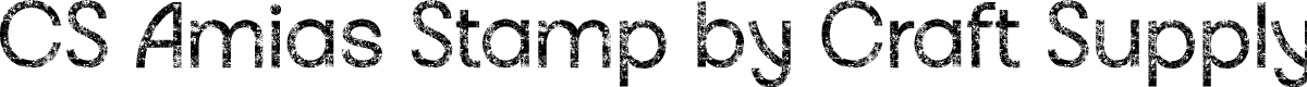 CSAmiasStamp-Regular Demo