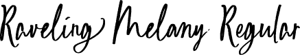 Raveling Melany Regular