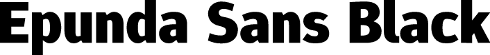 Epunda Sans Black