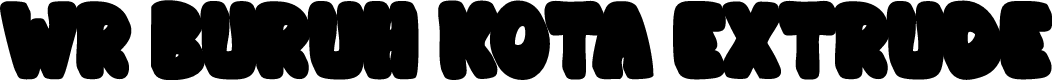 WR Buruh Kota Extrude