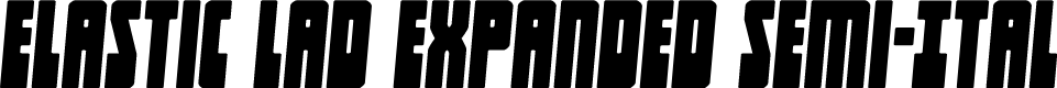 Elastic Lad Expanded Semi-Ital