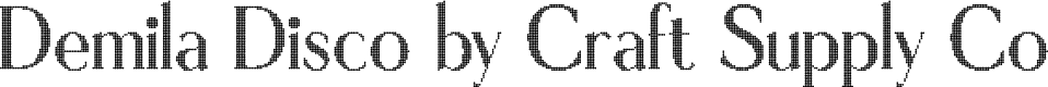 DemilaDisco-Regular Demo