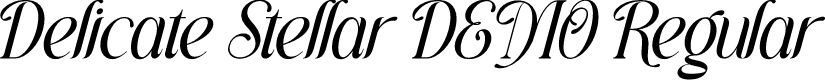 Delicate Stellar DEMO Regular