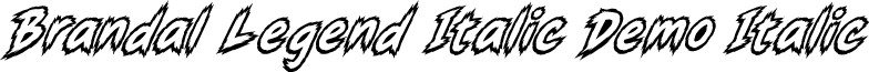 Brandal Legend Italic Demo Italic