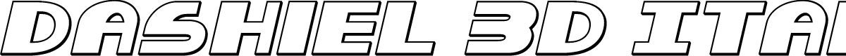 Dashiel 3D Italic