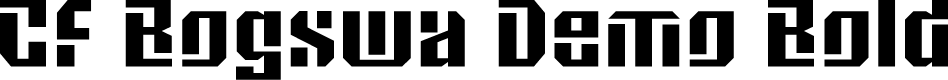 CF Bogswa Demo Bold