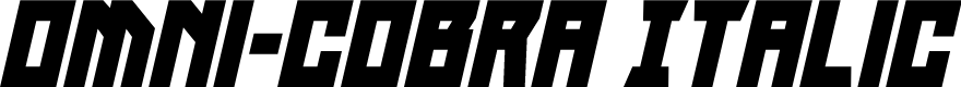 Omni-cobra Italic