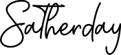 Satherday - Personal Use
