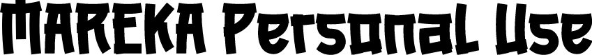 MAREKA Personal Use