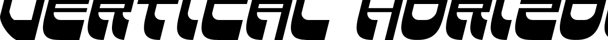 Vertical Horizon Italic