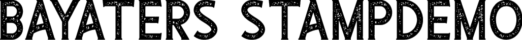 Bayaters StampDemo