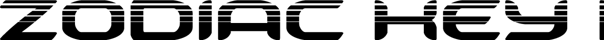 Zodiac Key Halftone