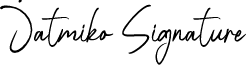 Jatmiko Signature