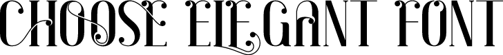 CHOOSE ELEGANT Regular