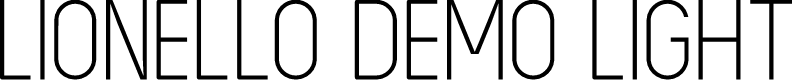 LIONELLO DEMO Light