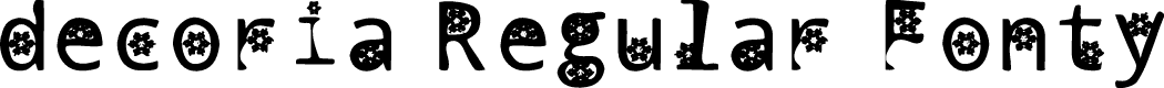 decoria Regular Fonty