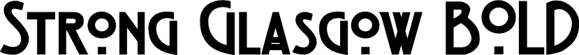 Strong Glasgow DEMO Bold