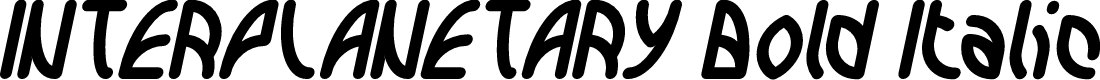 INTERPLANETARY Bold Italic