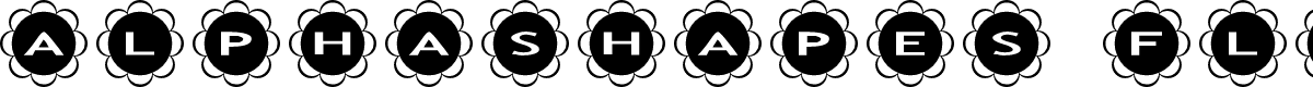 AlphaShapes flowers