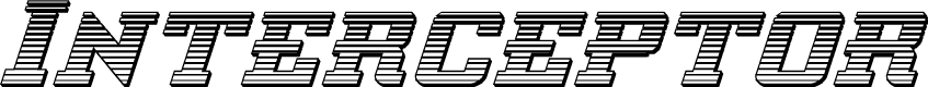 Interceptor Chrome Italic