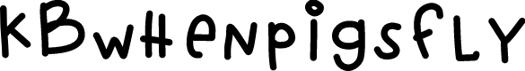 KBwhenpigsfly
