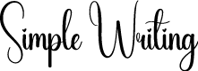 Simple Writing