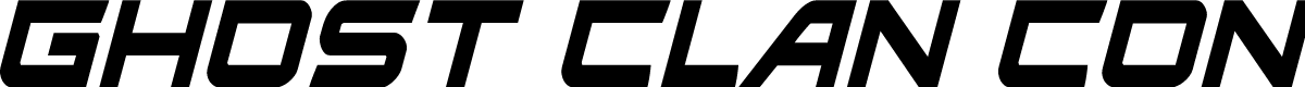 Ghost Clan Condensed Italic