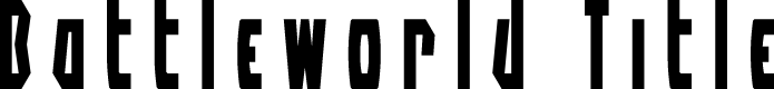 Battleworld Title