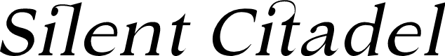 Silent Citadel Light Italic