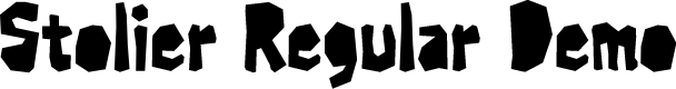 Stolier Regular Demo
