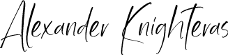 Alexander Knighteras DEMO VERSI